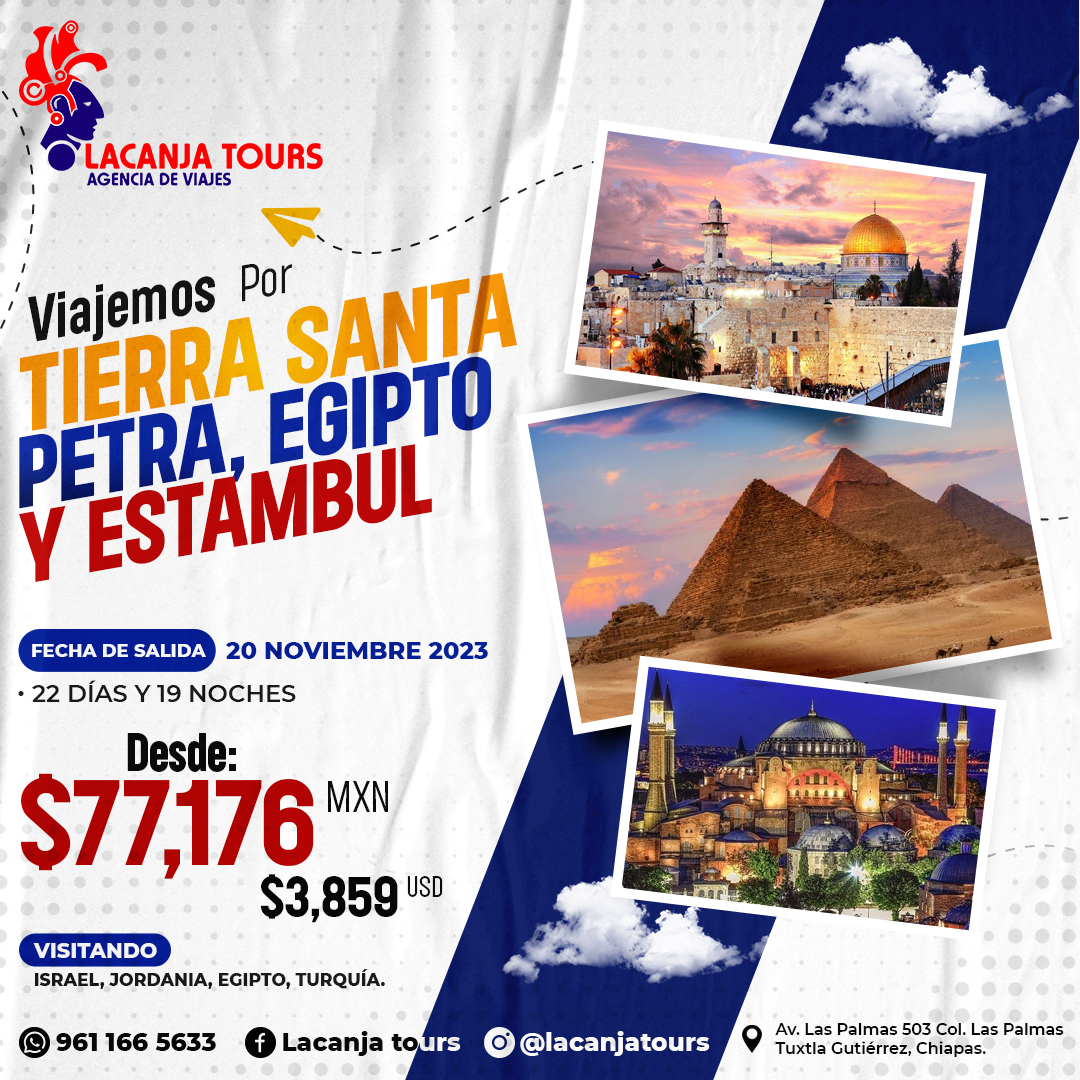 You are currently viewing Tierra Santa, Petra, Egipto y Estambul